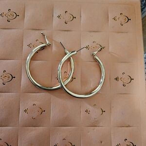 2 for 20 Gold chunky hoops